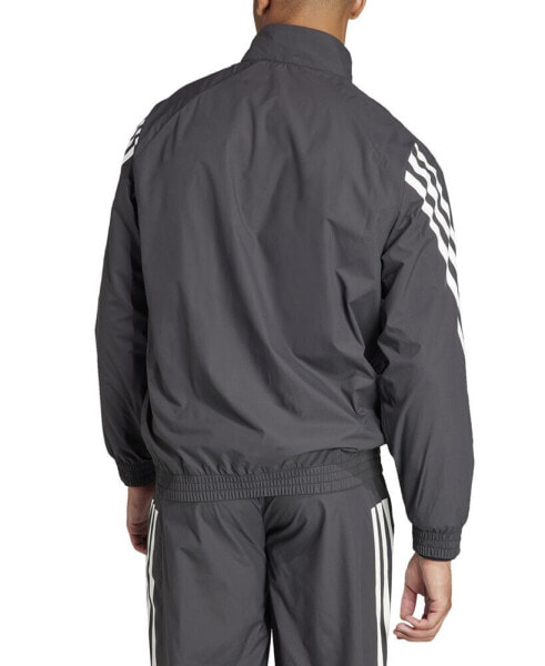 Куртка Adidas Мужская Спортивная с Принтом полосок Future Icons