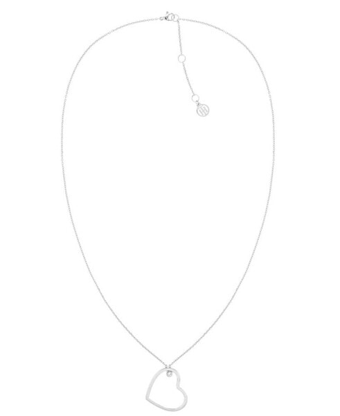 Tommy Hilfiger open Heart Crystal Necklace