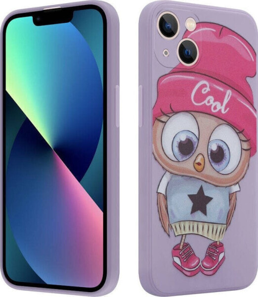 Maxximus MX OWL COOL IPHONE X/XS PURPLE / FIOLETOWY