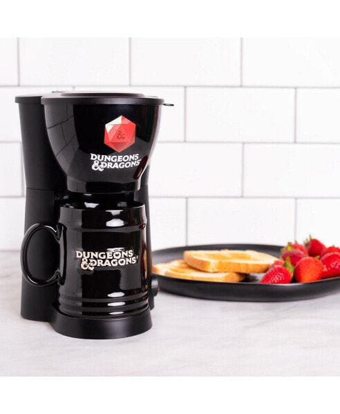 Dungeons & Dragons Single Cup Coffee Maker with Mug