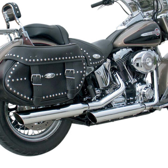 KHROME WERKS 3´´ HP-Plus Slant Cut Harley Davidson FLSTC 1584 Heritage Softail Classic Ref:202355 slip on muffler