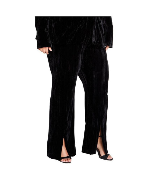 Plus Size Crushed Pant