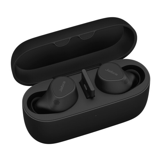 Jabra Evolve2 Buds - USB-A UC - True Wireless Stereo (TWS) - Calls/Music - 5.4 g - Headset - Black