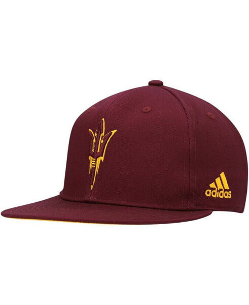 Men's Maroon Arizona State Sun Devils Sideline Snapback Hat