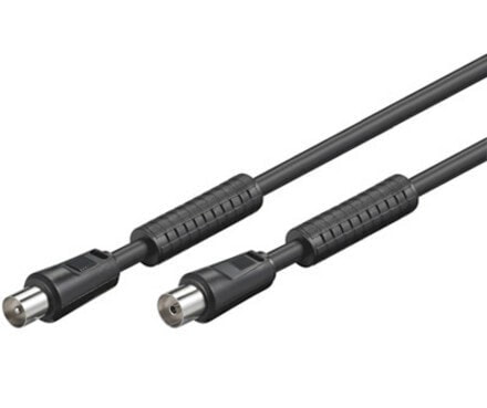 Alcasa S-PAK05S коаксиальный кабель 5 m RF TV Черный
