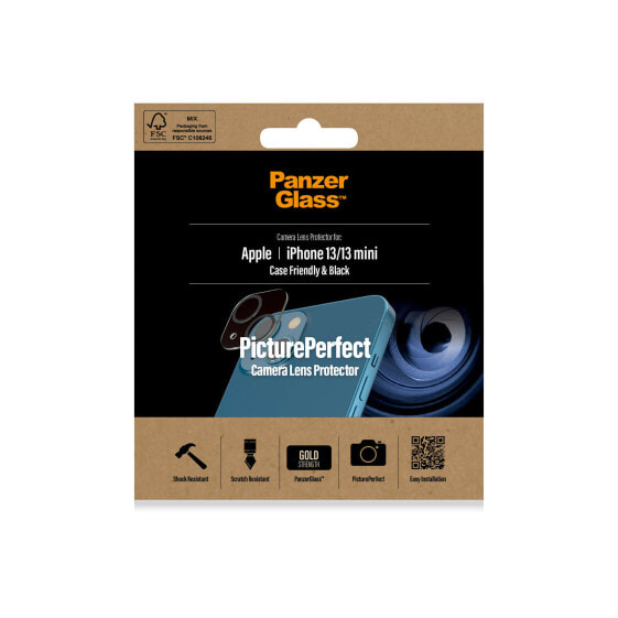 PanzerGlass ® PicturePerfect Camera Lens Protector Apple iPhone 13 | Mini, Apple, Apple - iPhone 13, Apple - iPhone 13 Mini, Dry application, Scratch resistant, Shock resistant, Transparent, 1 pc(s)