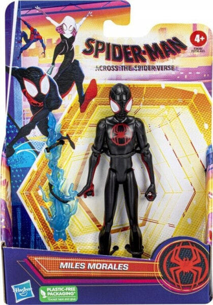 Figurka Hasbro Marvel Spider-Man Miles Morales, 4 yr(s), Black, Blue, Red, Plastic