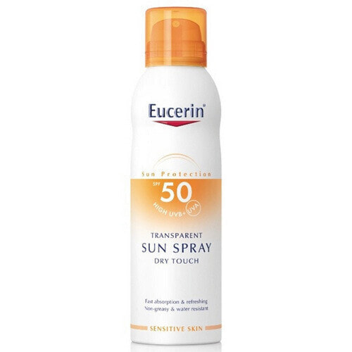 Защитный загарный спрей EUCERIN Transparent Spray SPF 50, 200 мл