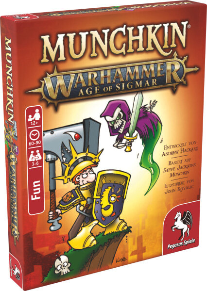 Настольная игра Pegasus Spiele Munchkin Warhammer Age of Sigmar 17020G