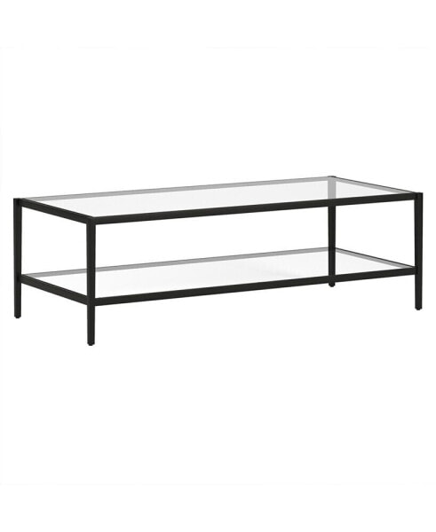 Hera 54" Coffee Table with Shelf