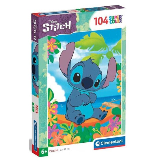 CLEMENTONI Happy Stitch disney 104 pieces Puzzle