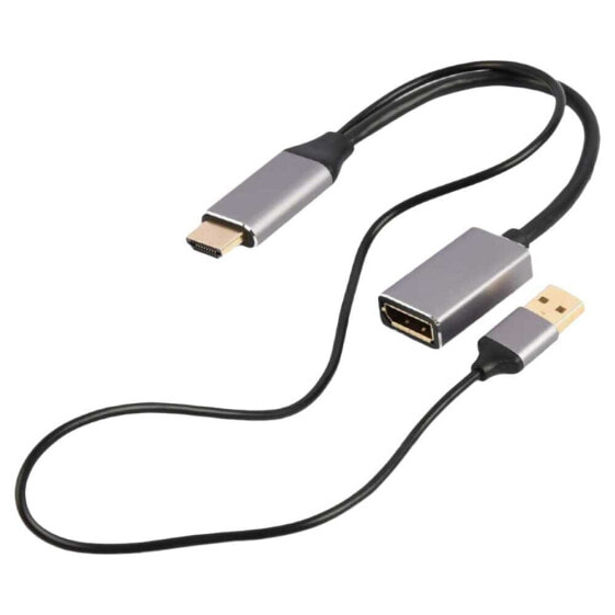 GEMBIRD A-HDMIM-DPF-02 4K 2 m HDMI To DisplayPort Adapter