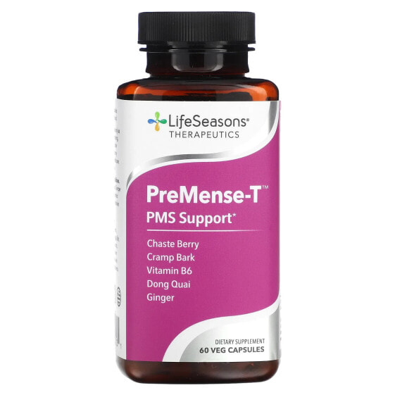 PreMense-T, PMS Support, 6 Veg Capsules