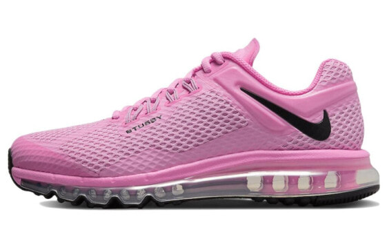 Stussy x Nike Air Max 2013 "Pink" 减震防滑 低帮 跑步鞋 男女同款 粉色 / Кроссовки Nike Stussy x DR2601-600