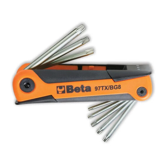 BETA UTENSILI T9/T10/T15/T20/T25/T27/T30/T40 Wrench Kit 8 Pieces