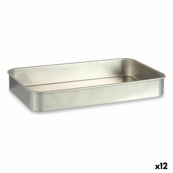 Жаровня алюминиевая Kinvara Silver 28,5 x 6,5 x 46 см (12 штук)