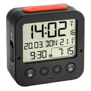 Метеостанция TFA Dostmann Digital radio-controlled alarm clock with temperature BINGO