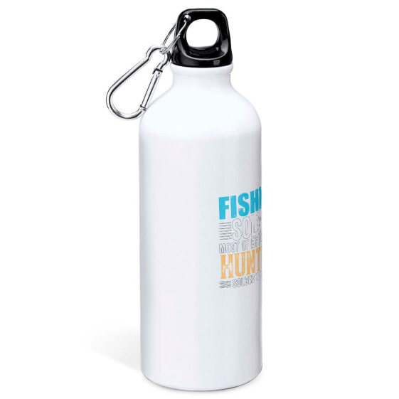 KRUSKIS Fishing Solves 800ml Aluminium Bottle