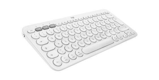 Logitech K380 for Mac Multi-Device Bluetooth Keyboard - Mini - Bluetooth - QWERTZ - White