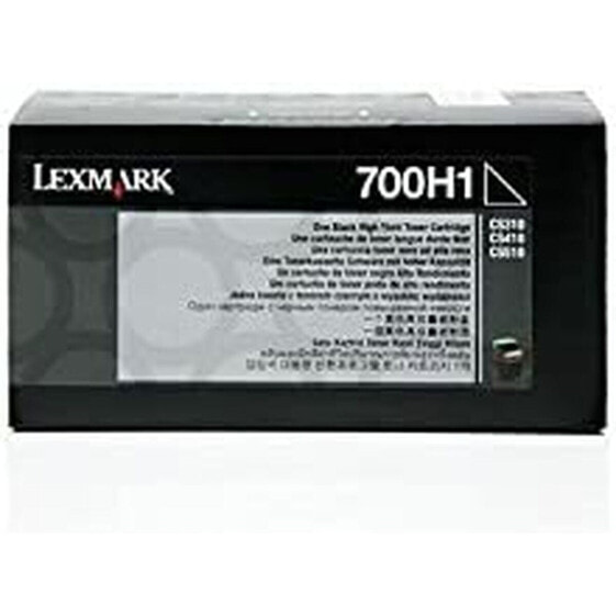 Картридж с оригинальными чернилами Lexmark 70C0H10 Чёрный