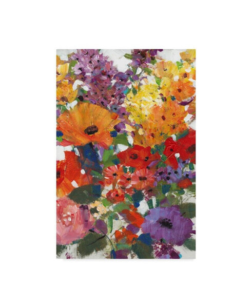 Tim Otoole Fresh Floral I Canvas Art - 15" x 20"