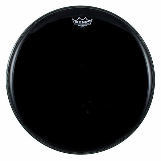 Remo 18" Ambassador Ebony