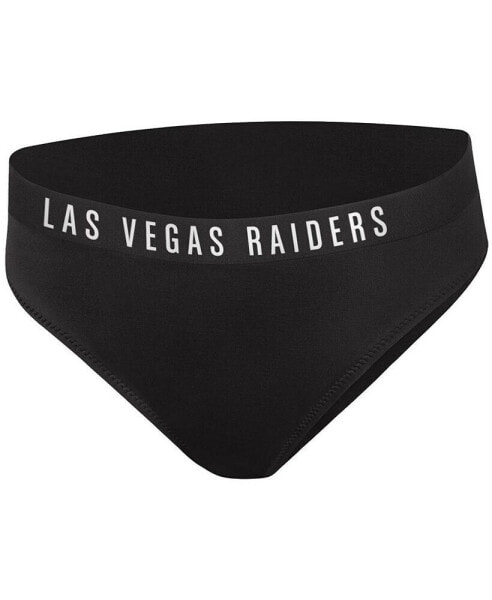 Women's Black Las Vegas Raiders All-Star Bikini Bottom