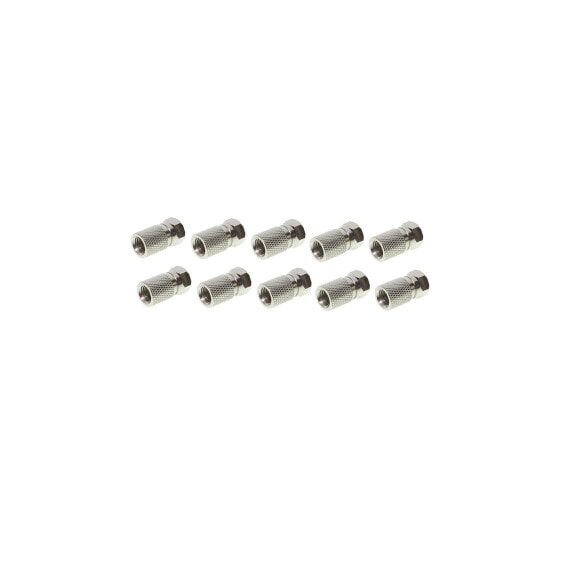 ShiverPeaks BS85012-R10 - F-type - F - Male - 7.5 mm - Stainless steel - 10 pc(s)
