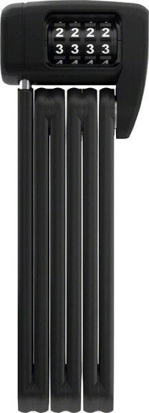 Abus BORDO Lite 6055C/85 Folding Lock - Combination, 2.8', 5mm, Black, Black