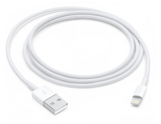 Apple MD818ZM/A кабель с разъемами Lightning 1 m Белый