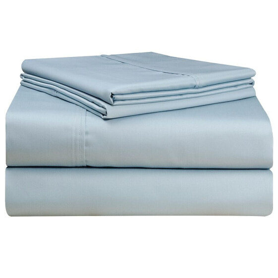 Solid Extra Deep 500 Thread Count Sateen 4-Pc. Sheet Set, California King