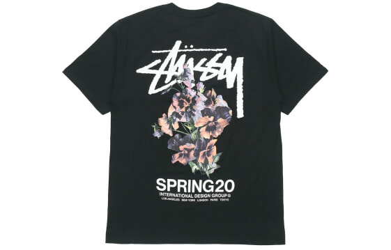 Футболка Stussy SS20 Bouquet Tee T 1904565-BLK