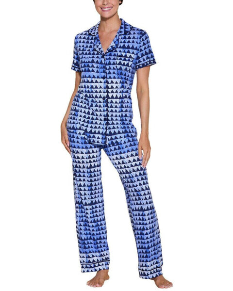 Cosabella Bella Printed Top Pant Pajama Set Women's Xs