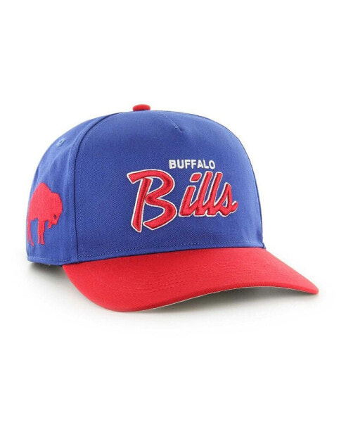 Men's Royal, Red Buffalo Bills Crosstown Two-Tone Hitch Adjustable Hat