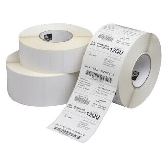 Zebra Z-Perform 1000T - White - Paper - Rounded rectangle - 8.89 cm - 3.81 cm - 2.54 cm