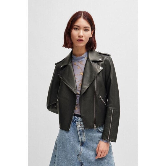 HUGO Lujana leather jacket