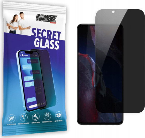 GrizzGlass Szkło prywatyzujące GrizzGlass SecretGlass Xiaomi Poco X3 Pro