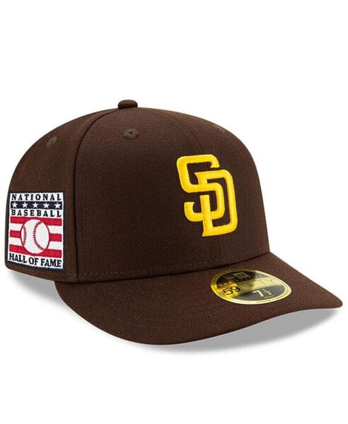 Men's Brown San Diego Padres National Baseball Hall of Fame Low Profile 59FIFTY Fitted Hat