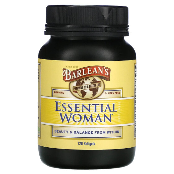 Витаминный комплекс Barlean's Essential Woman, 120 капсул