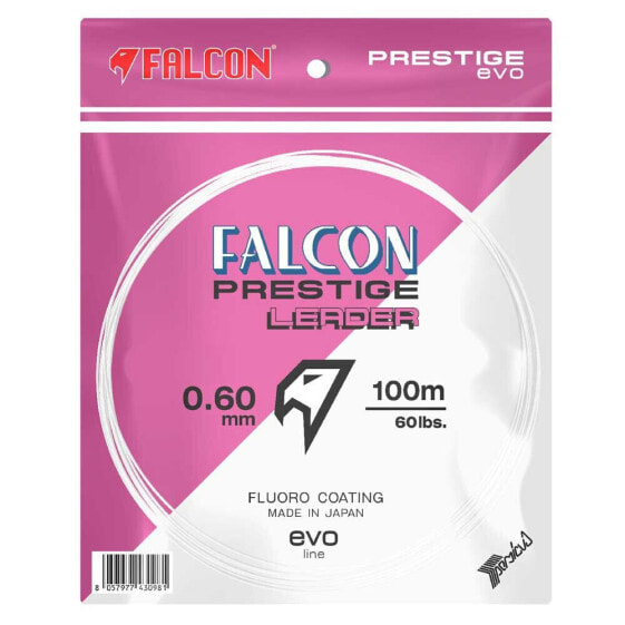 Флюорокарбоновая леска Falcon Prestige Evo Leader 100 м Champagne