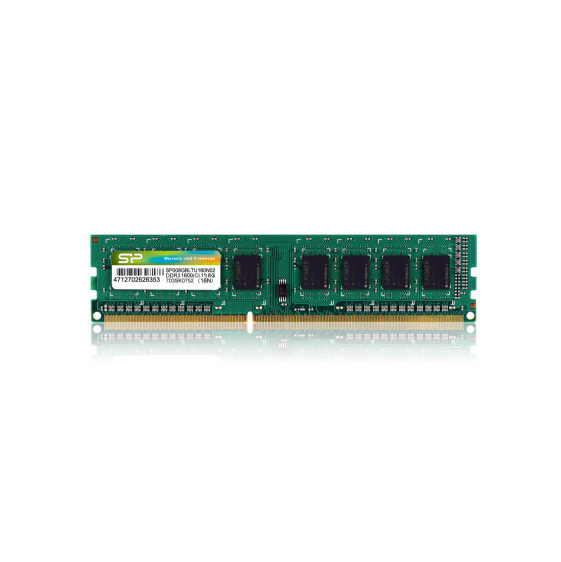 Silicon Power Оперативная память 8GB DDR3 1600 MHz - 8 GB - 1 x 8 GB - DDR3 - 1600 MHz - 240-pin DIMM