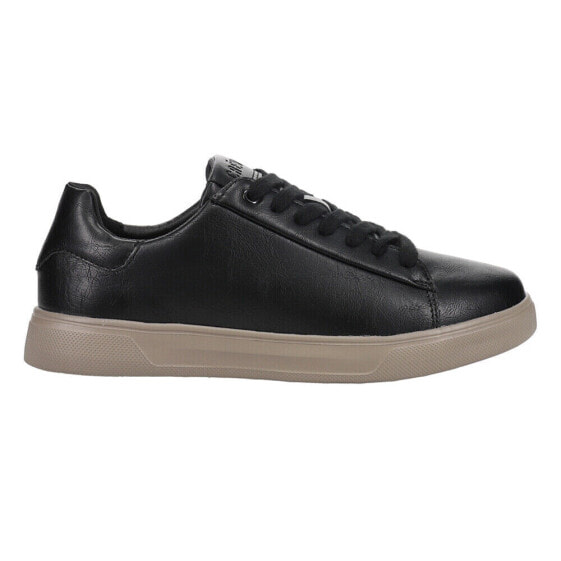 Crevo Waltham Lace Up Mens Black Casual Shoes CV2444-001