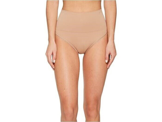 Yummie Women's 249082 Ultralight Seamless Shaping Thong Underwear Nude Size M