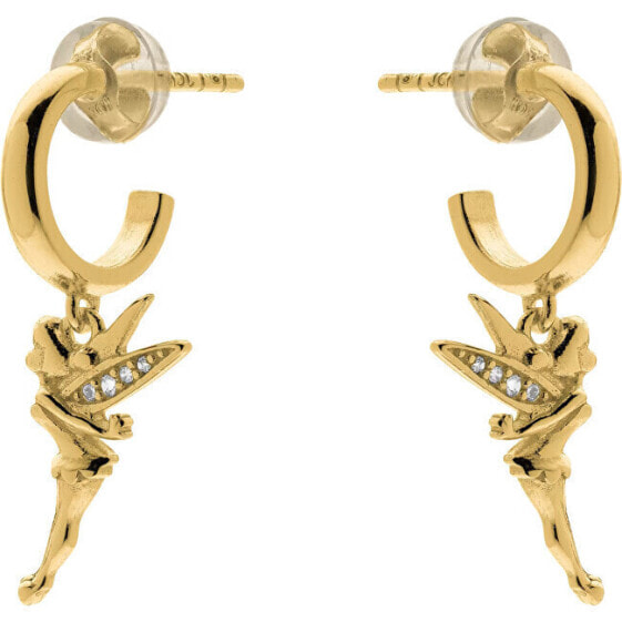 Gilded girl´s ring earrings Víla Zvonilka ES00074YZWL.CS