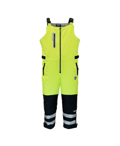 Big & Tall Insulated Reflective High Visibility Extreme Softshell Bib Overalls