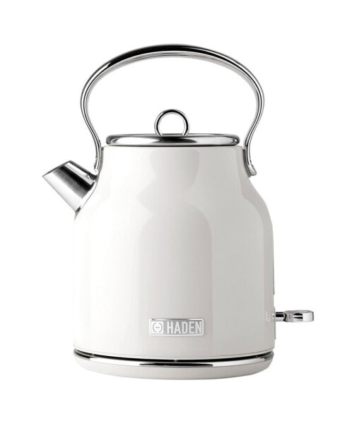 Heritage 1.7 L-7 Cup Stainless Steel Electric Kettle with Auto Shut-Off and Boil-Dry Protection - 75012