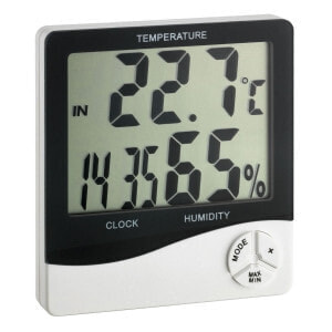 TFA WS 5031 - Thermo-Hygrometer mit Uhrzeitanzeige - Digital - Rectangular - AAA - 1.5 V - 98 mm - 52 mm