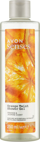 Duschgel - Avon Senses Orange Twist Shower Gel 250 ml