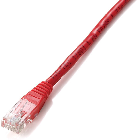 Equip Cat.5e U/UTP Patch Cable - 10m - Red - 10 m - Cat5e - U/UTP (UTP) - RJ-45 - RJ-45