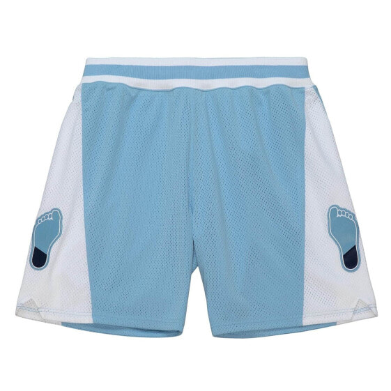 MITCHELL & NESS NCAA SHORTS NORTH CAROLINA TARHEELS 1983 BLUE